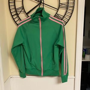 Pink and Green Jacket